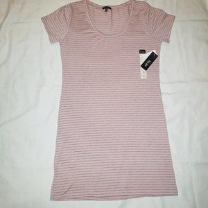 Hype Dress T Shirt Dress straight Dress Short Sleeve xl